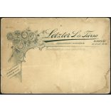 Letzter és Társa műterem, Kassa, Felvidék, elegáns szakállas úr portréja, monarchia, helytörténet, 1880-as évek, Eredeti  kabinetfotó. 