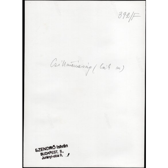 Nagyobb méret, Szendrő István fotóművészeti alkotása, csíkménasági (Erdély, Hargita megye) népviseletben, 1930-as évek. 