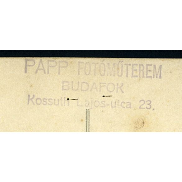 Papp műterem, Budafok (Budapest), elegáns anyuka elsőáldozó lányával, ünnep, egyház, vallás, helytörténet 1920-as évek, Eredeti fotó, papírkép.   