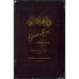 Gondy és Egey műterem, Debrecen, Vizi Zsuzsa, Hajdu Mihály huga, elegáns nő portréja, fejdísz, monarchia, helytörténet, 1870-es évek, Eredeti feliratozott, nevesített kabinetfotó, felülete foltos. 