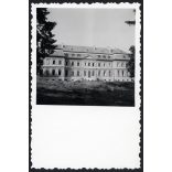 Erdődy-Pallavicini-kastély (Keglevich-kastély) Szilvásvárad, épület, kommunizmus, Heves megye, helytörténet, 1953,  1950-es évek, Eredeti fotó, papírkép. 