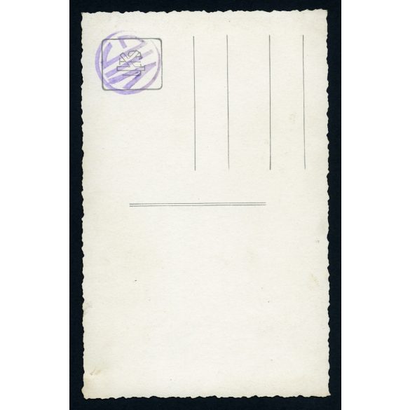 Vig fotó, bajuszos férfi díszmagyarban, karddal, csizma, darutollas sapka, (Bárczyházi Bárczy István államtitkár?), 2. világháború, Horthy-korszak, 1940-es évek, Eredeti fotó, pecséttel jelzett papírk