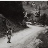 Kirándulás a Békás-szorosban, Erdély, Horthy-korszak, patak, természet, helytörténet. 1940-es évek, Eredeti fotó, papírkép.  