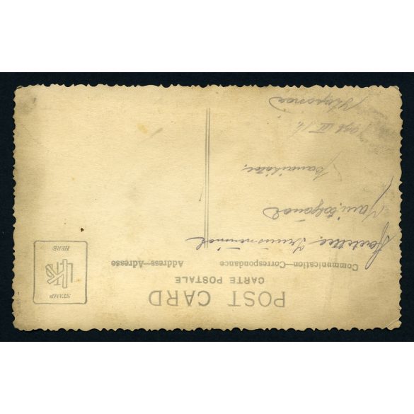 Fehér műterem, Kaposvár, kisfiú egyenruhában, kard, kesztyű, csizma, Horthy-korszak, helytörténet, Somogy megye, 1936., 1930-as évek, Eredeti fotó, papírkép. 