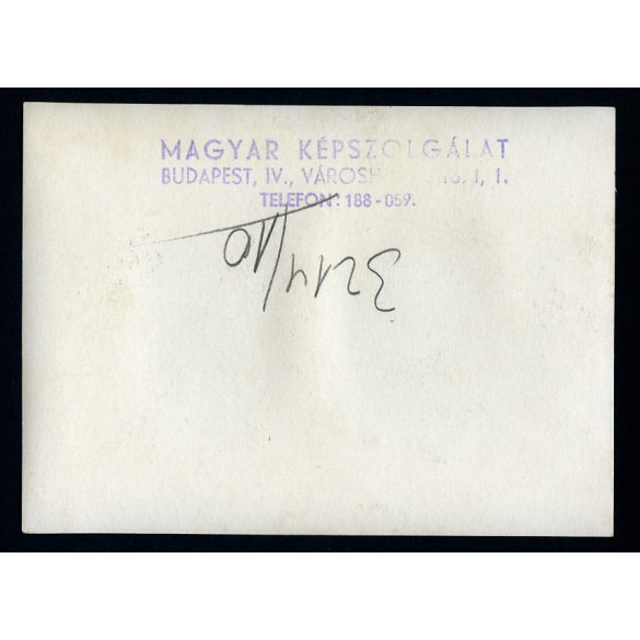 Magyar Képszolgálat, paraszt Szabad Föld újságot olvas, sajtótörténet, pipa, kalap, falu, kommunizmus, 1948., 1940-es évek, Eredeti fotó, hátulján pecséttel jelzett papírkép.  