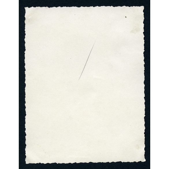 Éjszakai hajóút a Dunán, Budapest, Lánchíd, tükröződés, város, Horthy-korszak, 1930-as évek, Eredeti fotó, papírkép.  