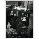 Hofherr, HSCS 30-35  traktor, jármű, mezőgazdaság, 1940-es évek. Eredeti fotó, papírkép.   