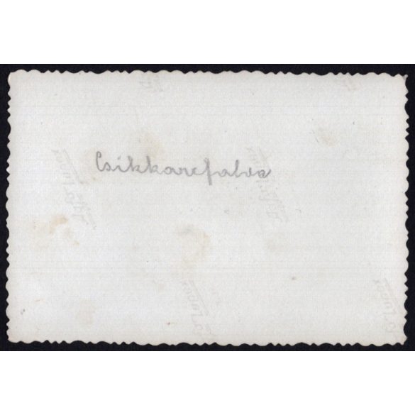 A csíkkarcfalvi Nagyboldogasszony vártemplom tornya, Erdély, Karcfalva, Hargita megye, Horthy-korszak, egyház, vallás, helytörténet, 1940-es évek, Eredeti fotó, papírkép.   