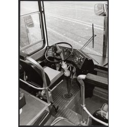   Nagyobb méret! Ikarus 254 Tourist autóbusz beltere, jármű, közlekedés, busz, 1970-es évek, Eredeti fotó, papírkép. 