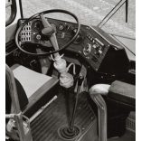 Nagyobb méret! Ikarus 254 Tourist autóbusz beltere, jármű, közlekedés, busz, 1970-es évek, Eredeti fotó, papírkép. 