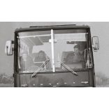 Nagyobb méret! Az Ikarus 250 típusú gépjárműve a tesztpályán, Magyarország, jármű, busz, közlekedéstörténet, 1970-es évek, Eredeti fotó, papírkép.   