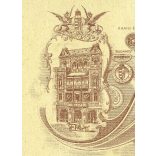 Nagyobb méret, Mai és Társa műterem, Budapest, elegáns lány könyvvel, monarchia, 1900-as évek, Eredeti ritka kabinetfotó, hátulján a Mai Manó ház rajza. 