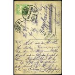 Elegáns bajuszos úr karosszékben, Aradról Nagykárolyba (Erdély) küldve, Kürt Ágoston (?), szignózott, aláírás, helytörténet, monarchia, 1900-as évek, Eredeti képeslap fotó, papírkép.  