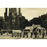 Nagyobb méret, a margitszigeti Víztorony, Budapest, Horthy-korszak, 1930-as évek, Eredeti hátulján feliratozott fotó, papírkép, ajándéknak, dekorációnak is kiváló.  