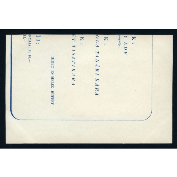 Vermes Mária művésznő hegedül, Klotildliget (Piliscsaba), Községháza, Templomépítő Bizottság műsora, Horthy-korszak, helytörténet, zene, művész, Pest megye, 1940, 1940-es évek, Eredeti fotó, feliratoz