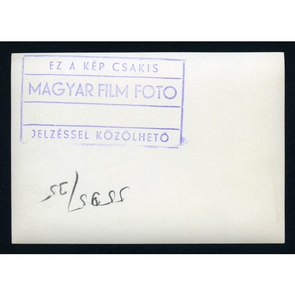 Zetor 25 traktor a kirabolt Festetics kastély parkjában, Dég, jármű, kaszálógép, mezőgazdaság, kommunizmus, helytörténet, Fejér megye, 1940-es évek, Eredeti fotó, papírkép „Magyar Film Foto” jelzéssel