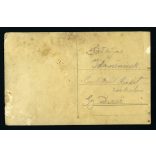 Győrfy Dezső egyenruhában, 1. világháború, katona, festett háttér, monarchia, 1910-es évek, Eredeti fotó, szignózott papírkép.