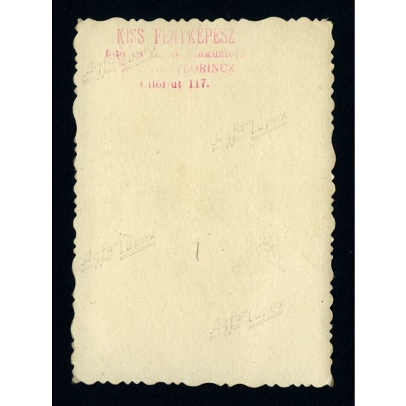 Hősök tere, a Rákosszentmihály-Sashalmi Evangélikus Egyházközség temploma, Budapest, XVI. kerület, üzletek, kirakatok, Horthy-korszak, 1930-as évek, helytörténet, Eredeti fotó, pecséttel jelzett papír