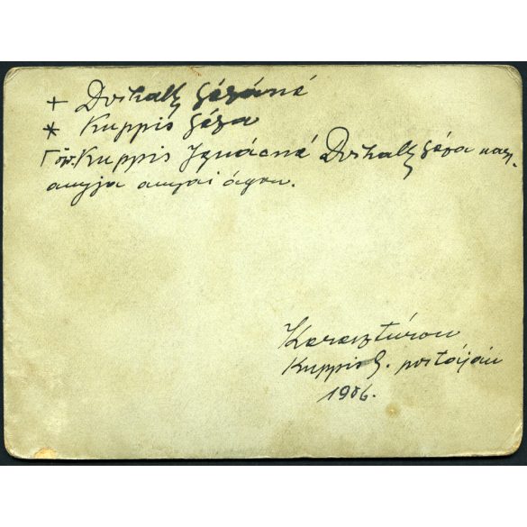 Székelykeresztúr, Erdély, Kuppis Géza portáján, mezőgazdaság, betakarítás, monarchia, 1890-es évek, Eredeti kabinetfotó, hátulján nevekkel, feliratozva. 