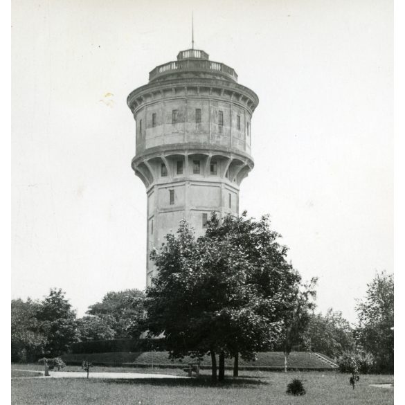 Víztorony, Budapest, Kőbánya, helytörténet, Horthy-korszak, 1932, 1930-as évek, Eredeti jelzetlen fotó, papírkép. 