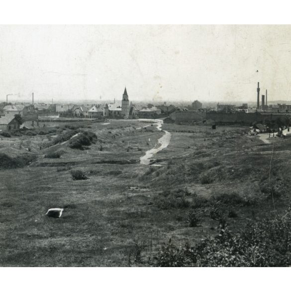 Óhegy, Budapest, Kőbánya, Mindenkori Segítő Szűz Mária templom, Kőér utca, Óhegy utca, Magyar Fém- és Lámpagyár Rt. (Lampart) helytörténet, Horthy-korszak, 1932, 1930-as évek, Eredeti jelzetlen fotó, 