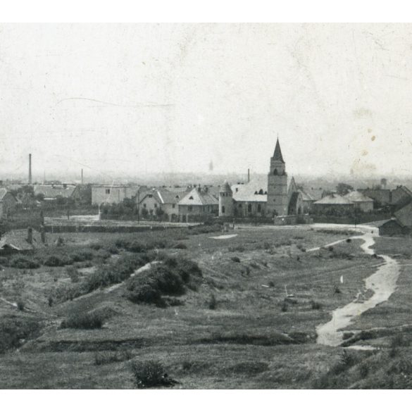 Óhegy, Budapest, Kőbánya, Mindenkori Segítő Szűz Mária templom, Kőér utca, Óhegy utca, Magyar Fém- és Lámpagyár Rt. (Lampart) helytörténet, Horthy-korszak, 1932, 1930-as évek, Eredeti jelzetlen fotó, 