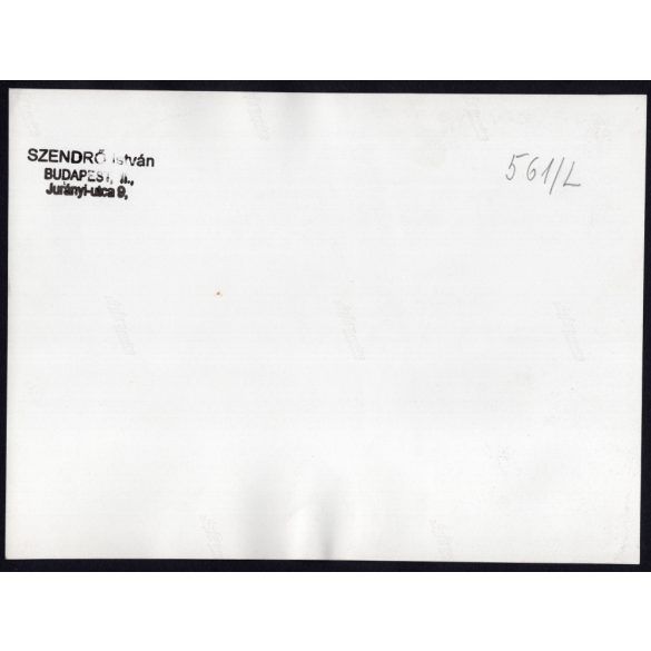 Nagyobb méret, Szendrő István fotóművészeti alkotása, lányok népviseletben, Kazár, Gyöngyösbokréta mozgalom, népviselet, szoknya, kendő, 1930-as évek. Eredeti, pecséttel jelzett fotó, papírkép, Agfa B