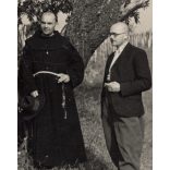 Nagyobb méret! Erdélyi ferences szerzetesek a szőlőnél, földbirtokos, Balatonőszöd, Somogy megye, Horthy-korszak, szerzetesek, egyház, vallás, helytörténet, 1938. szeptember, 1930-es évek, 