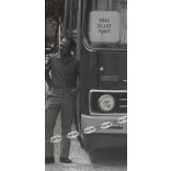 Nagyobb méret. Az Ikarus 280 T típusú trolibusza, autókiállítás, Magyarország, közlekedés, jármű, BNV díj, 76-os trolibusz,  