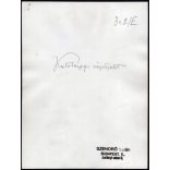 Nagyobb méret, Szendrő István fotóművészeti alkotása, fiatalok kalotaszegi népviseletben, Gyöngyösbokréta mozgalom népviselet, kalap, szoknya, kendő, 1930-as évek. 