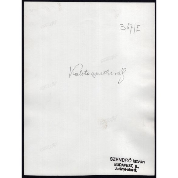 Nagyobb méret, Szendrő István fotóművészeti alkotása, fiatal pár kalotaszentkirályi népviseletben, Gyöngyösbokréta mozgalom, Kalotaszentkirály, Erdély, Kolozs megye, népviselet, 