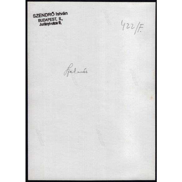 Nagyobb méret, Szendrő István fotóművészeti alkotása, mosolygó hölgy szakmári népviseletben, Szakmár, Bács-Kiskun megye, Gyöngyösbokréta mozgalom, népviselet, fejdísz, kendő, szoknya, 1930-as évek. 