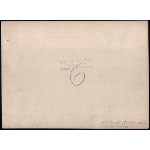 Nagyobb méret. Vitéz Tarnóy Oszkár tüzér őrnagy esküvője, Budapest, Macsi András fényképészeti műterme, esemény, egyházi személy, kitüntetések, Horthy-korszak, vallás, helytörténet, 