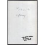 Nagyobb méret, Szendrő István fotóművészeti alkotása, a pusztaszabolcsi víztorony, Pusztaszabolcs, Fejér megye, épület, 1930-as évek. Eredeti, pecséttel jelzett fotó, papírkép.