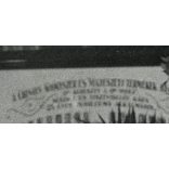 Nagyobb méret, Pannonia szálló télikertje, Budapest, Astoria, Wolf Emil gyárának (CHINOIN) jubileumi ünnepsége, Horthy-korszak, helytörténet, 1935, 1930-as évek, Eredeti pecséttel jelzett fotó, hátulj