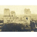 A vár és környéke, Diósgyőr (Miskolc), Horthy-korszak, helytörténet, 1923, 1920-as évek, Eredeti fotó, papírkép. 