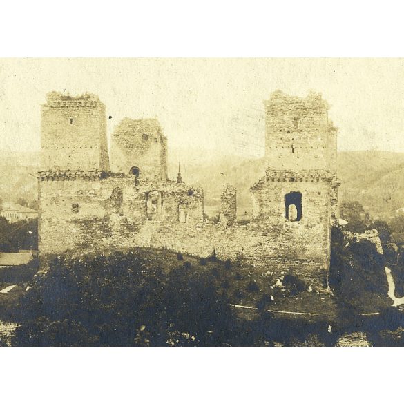 A vár és környéke, Diósgyőr (Miskolc), Horthy-korszak, helytörténet, 1923, 1920-as évek, Eredeti fotó, papírkép. 