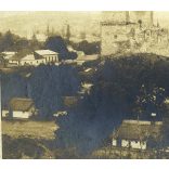 A vár és környéke, Diósgyőr (Miskolc), Horthy-korszak, helytörténet, 1923, 1920-as évek, Eredeti fotó, papírkép. 