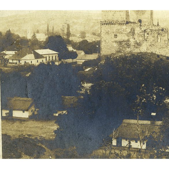 A vár és környéke, Diósgyőr (Miskolc), Horthy-korszak, helytörténet, 1923, 1920-as évek, Eredeti fotó, papírkép. 