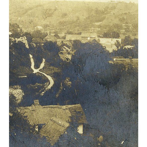 A vár és környéke, Diósgyőr (Miskolc), Horthy-korszak, helytörténet, 1923, 1920-as évek, Eredeti fotó, papírkép. 