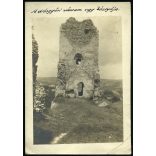 A vár egyik bástyája, Diósgyőr (Miskolc), Horthy-korszak, helytörténet, 1923, 1920-as évek, Eredeti fotó, papírkép.  