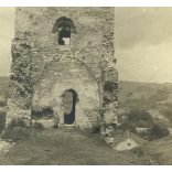 A vár egyik bástyája, Diósgyőr (Miskolc), Horthy-korszak, helytörténet, 1923, 1920-as évek, Eredeti fotó, papírkép.  