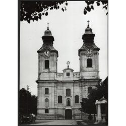   Nagyobb méret, Szendrő István fotóművészeti alkotása, a celldömölki Nagyboldogasszony Plébánia, Celldömölk, Vas megye, egyház, vallás, templom, 1930-as évek. 