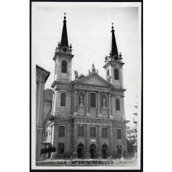   Nagyobb méret, Szendrő István fotóművészeti alkotása, a szombathelyi Sarlós Boldogasszony, Székesegyház, Szombathely, Vas megye, egyház, vallás, templom, 1930-as évek.