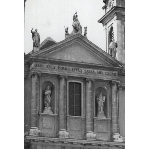 Nagyobb méret, Szendrő István fotóművészeti alkotása, a szombathelyi Sarlós Boldogasszony, Székesegyház, Szombathely, Vas megye, egyház, vallás, templom, 1930-as évek.