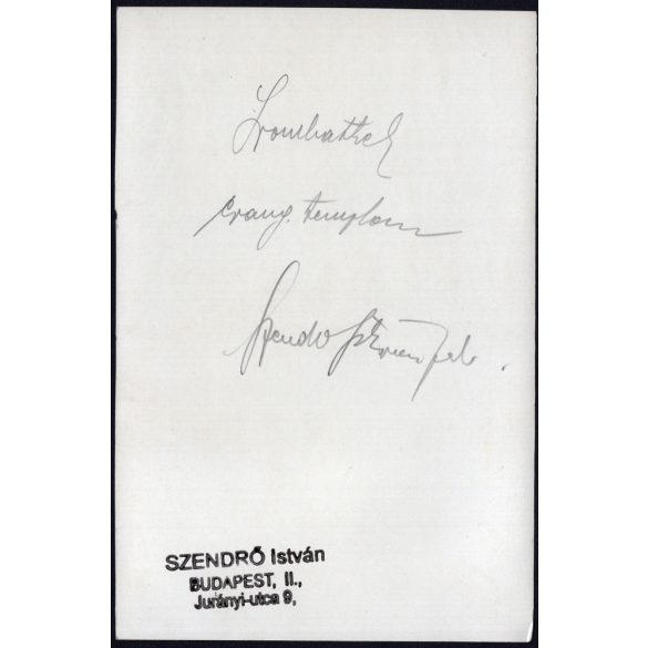 Nagyobb méret, Szendrő István fotóművészeti alkotása, szombathelyi evangélikus templom, Szombathely, Vas megye, egyház, vallás, templom, 1930-as évek. Eredeti, pecséttel jelzett fotó, papírkép. 