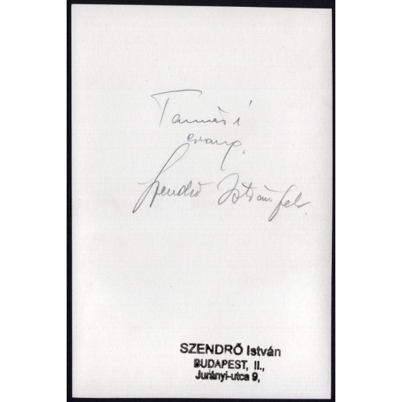 Nagyobb méret, Szendrő István fotóművészeti alkotása, tamási Evangélikus templom, Tamási, Tolna megye, egyház, vallás, templom, 1930-as évek. Eredeti, pecséttel jelzett fotó, papírkép. 