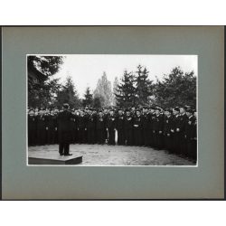   Nagyobb méret, Szatmárnémeti, Erdély,  kórus(?), karmesterrel, Horthy-korszak, 2. világháború, kitüntetések, helytörténet, 1941. szeptember 12., 1940-es évek,