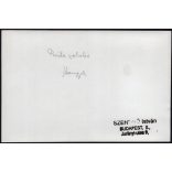 Nagyobb méret, Szendrő István fotóművészeti alkotása, a pusztaszabolcsi Hangya szövetkezet üzlete, Pusztaszabolcs, Fejér megye, feliratok, táblák, épület, 1930-as évek. 