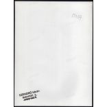 Nagyobb méret, Szendrő István fotóművészeti alkotása, postáskisasszonyok munka közben, levelekkel, csomagokkal, 1930-as évek. Eredeti, pecséttel jelzett fotó, papírkép, Agfa Brovira papíron. 